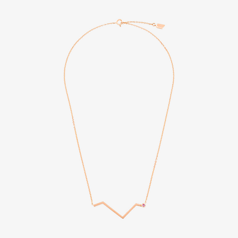 Shaded Cliff Necklace